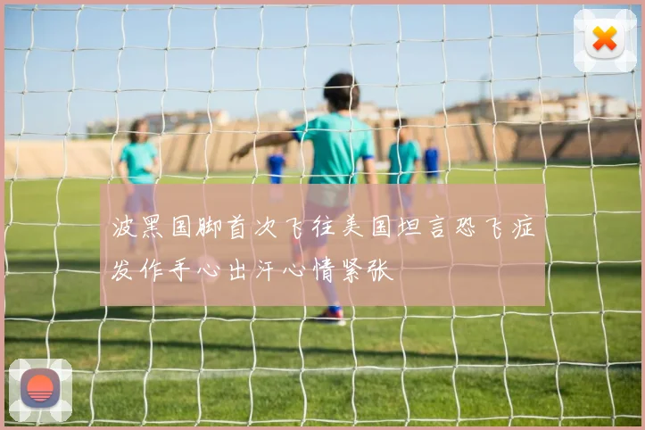 波黑国脚首次飞往美国坦言恐飞症发作手心出汗心情紧张